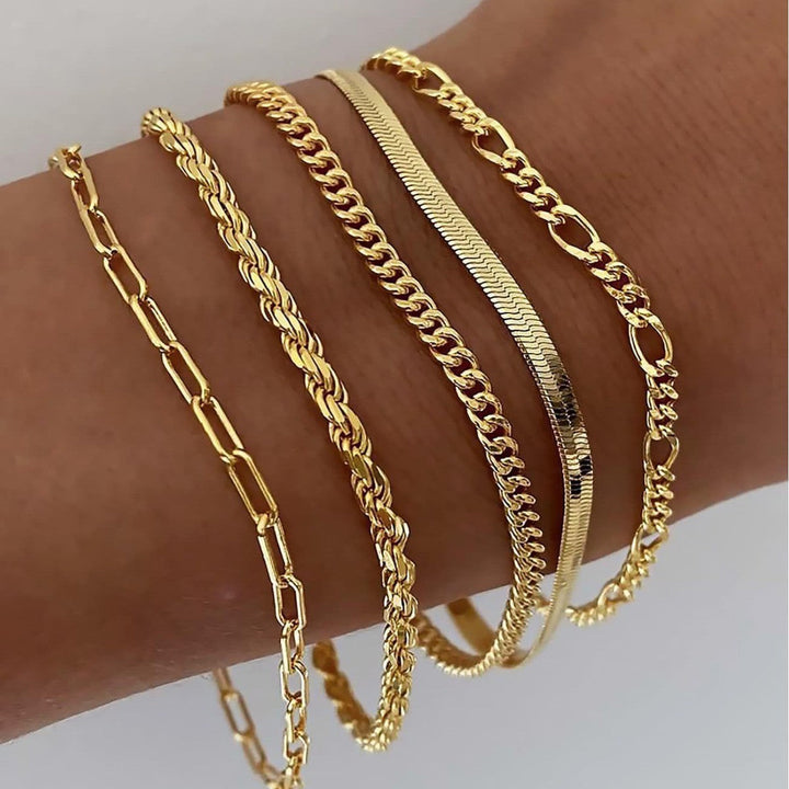 Elise™ | Armbandenset Gold