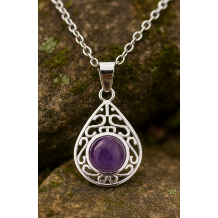 Paula Amethist Kette