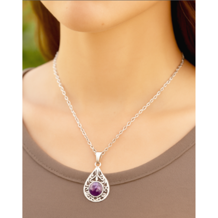 Paula Amethist Kette